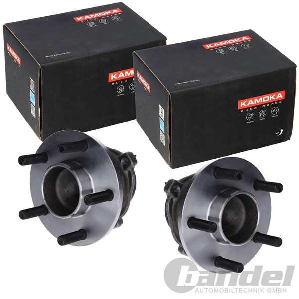 2X Kamoka RADLAGER-SATZ Hinten Passend FÜR Volvo C30 C70 S40 V50 | 5500140-image