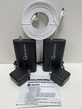 2 PACK - Frontier FCA252 MoCA 2.5 Ethernet Network Adapter Power CAT7 Cable