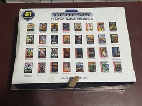 Sega Genesis Classic Game Console w/ 81 Built In Games (Open But Never Used)