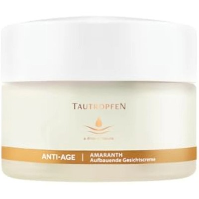 Tautropfen Amaranth Anti-Age Lösungen, rekonstruktive Gesichtscreme für Reife