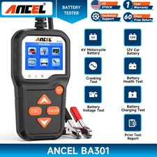 ANCEL BA301 Battery Tester Load Analyzer 6V 12V Voltage Cranking Charging System