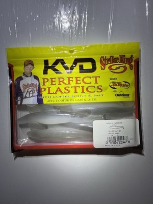 Strike King KVD Swim'N Caffeine Shad 5 inch Paddle Tail 7 Stück Gummifisch