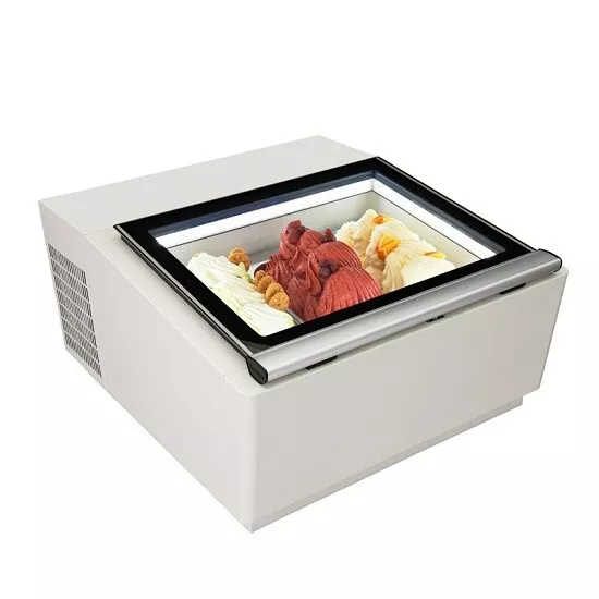 Ice cream freezer table cheap top
