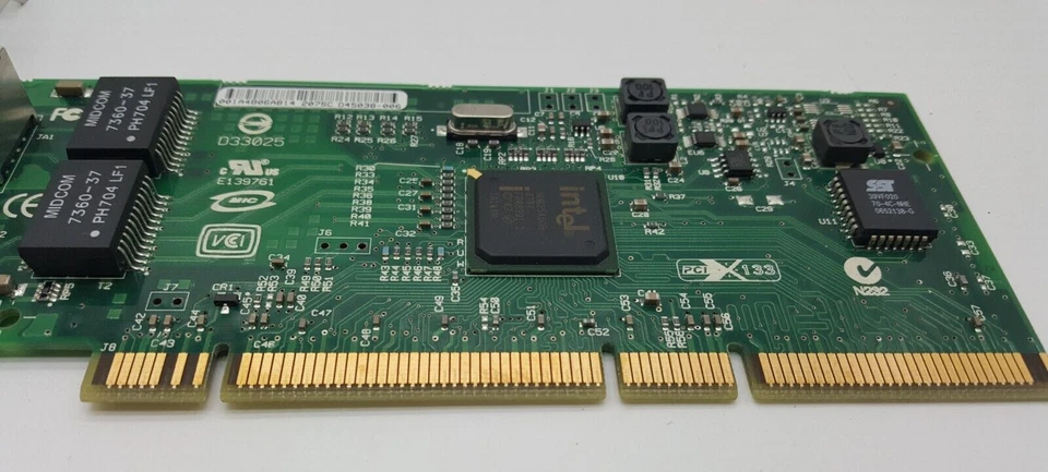 HP A7012A PCI-X Dual Port 1000 base-T card A7012-60601 / D45038-006 - Image 2 of 4