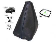 Schaltsack Fur Ford Kuga I 2008-2012 Leder Naht Blau + Rahmen