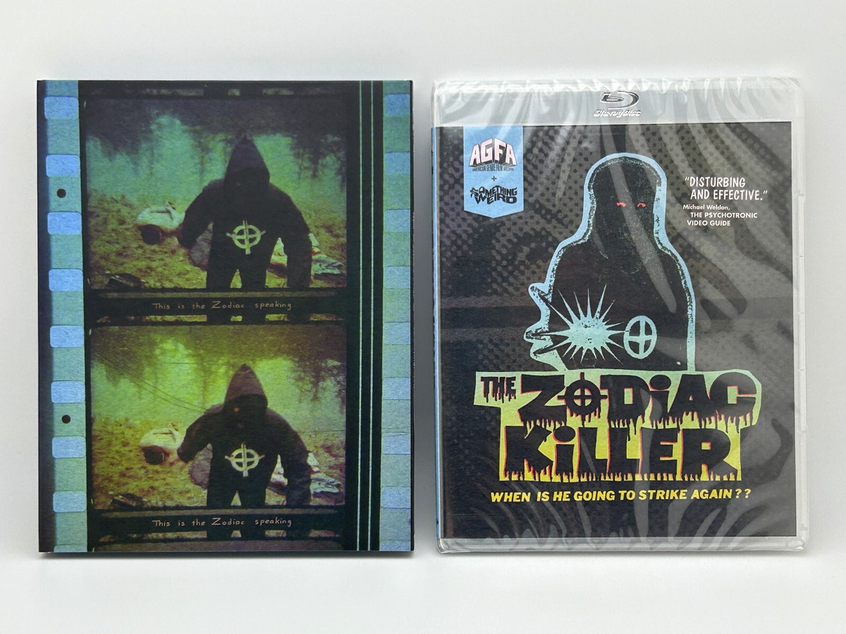 The Zodiac Killer (1971) Blu-ray w/ Slipcover Vinegar Syndrome