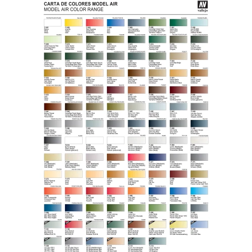 Vallejo Model Air Colore Singolo 17 ml per Aerografo