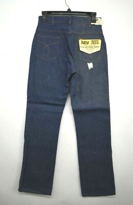 Vintage NOS Key USA Made Youth Boys 14oz Over The Boot 5 Pocket