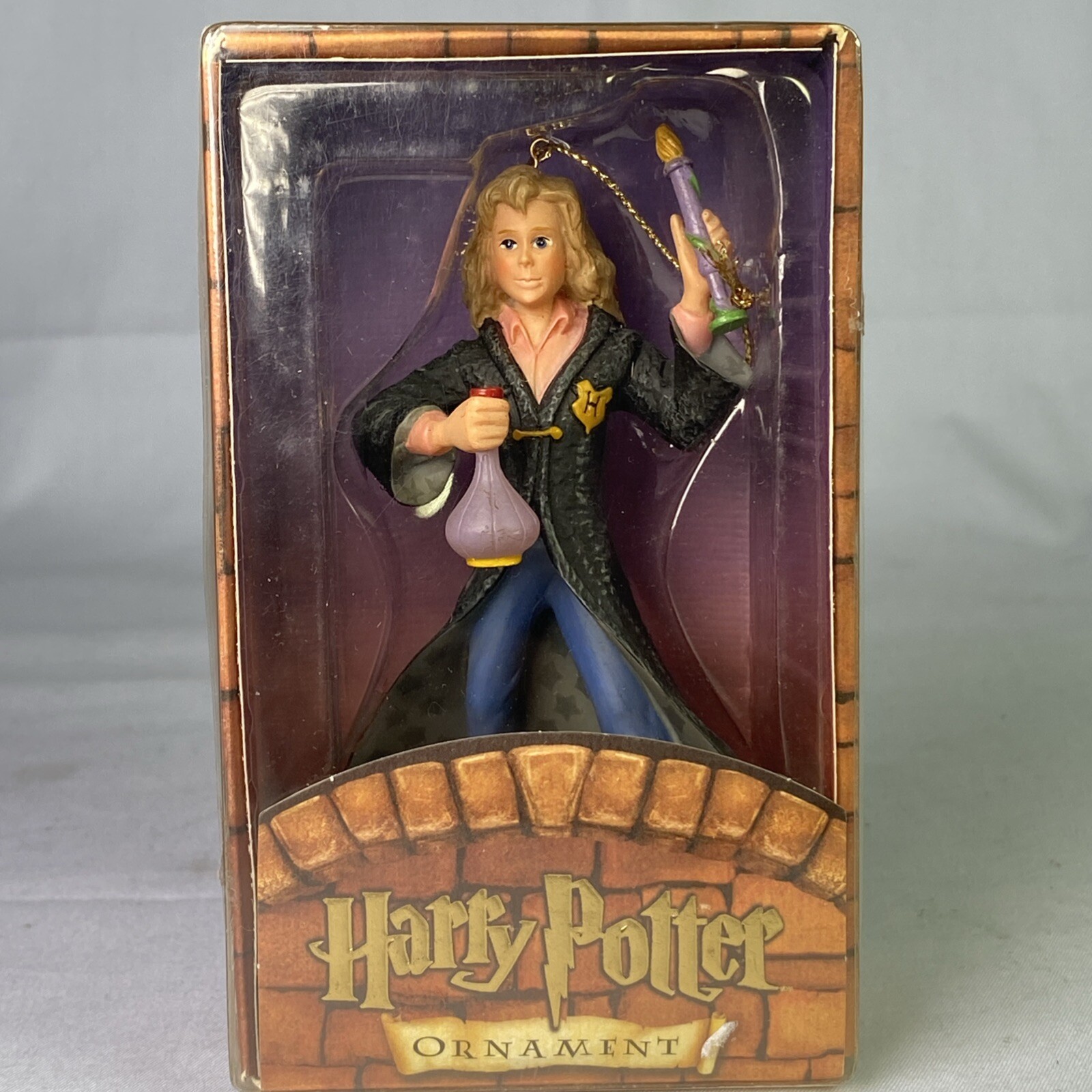 Harry Potter Kurt S Adler Hermione Ornament Santas World WB 4” Vintage 2000 Vtg