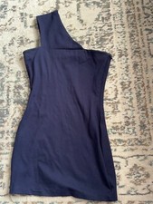 nay one shoulder fitted dress