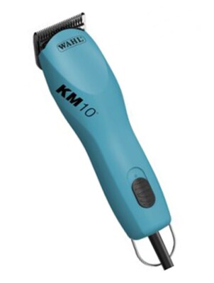 Wahl KM10 2 Speed Brushless Motor Clipper - Turquoise Worldwide use 100v-240v