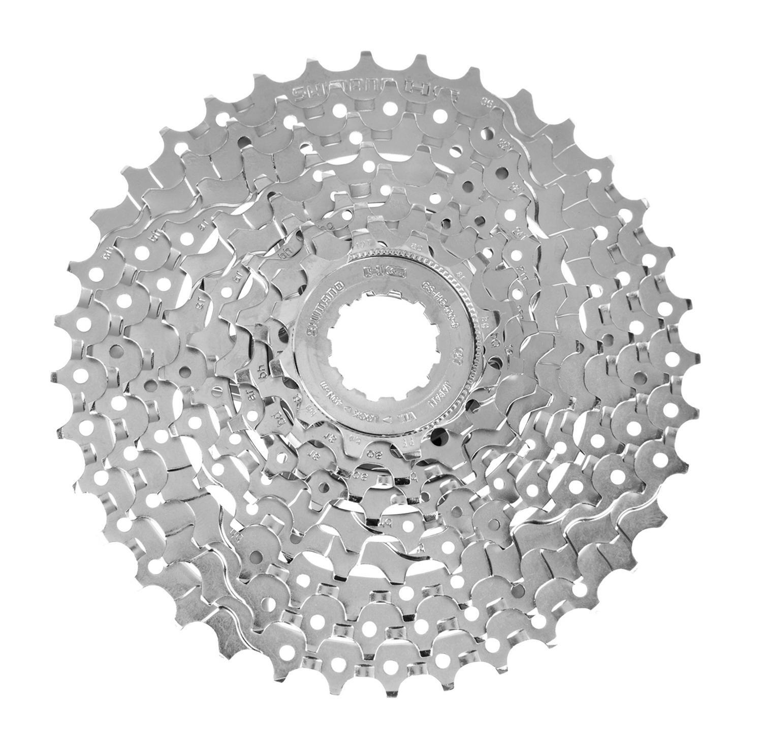 Cassette 9 vitesses Shimano Deore Alivio HG400 étagement large 12-36T