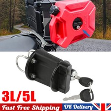 3L/5L Bracket Lock Red Can Gas Fuel Petrol Oil Tank Container Motorcycle ATV UTV