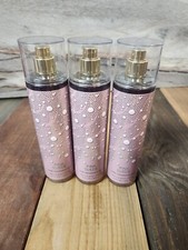 3PK Bath  Body Works Pink Suede Fragrance Body Mist Spray 8oz NEW