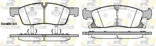 Kit Disques De Frein Avant + Plaquettes Pour JEEP Wrangler (2007-2017) - ATE