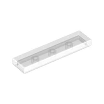 Lego Bricks Part 20x Clear Transparent 1x4 Studless Tile Plate