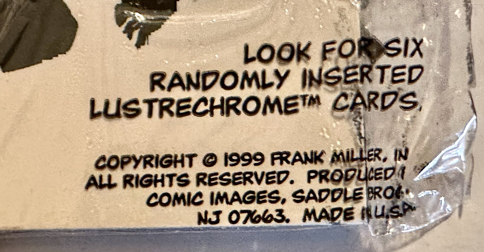 Frank Miller's Sin City Comic Images LUSTRECHROME 10 Sealed Packs 60 Total Cards - Picture 4 of 17