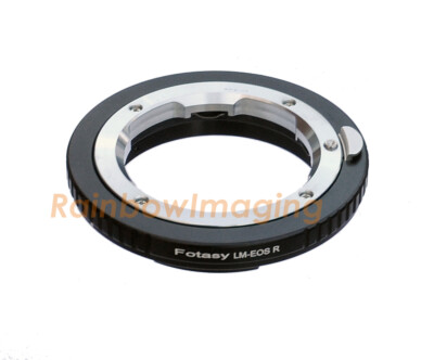 Leica M Lens to Canon RF Mount EOS R Rp R5 R6 Ra Mirrorless Camera Adapter