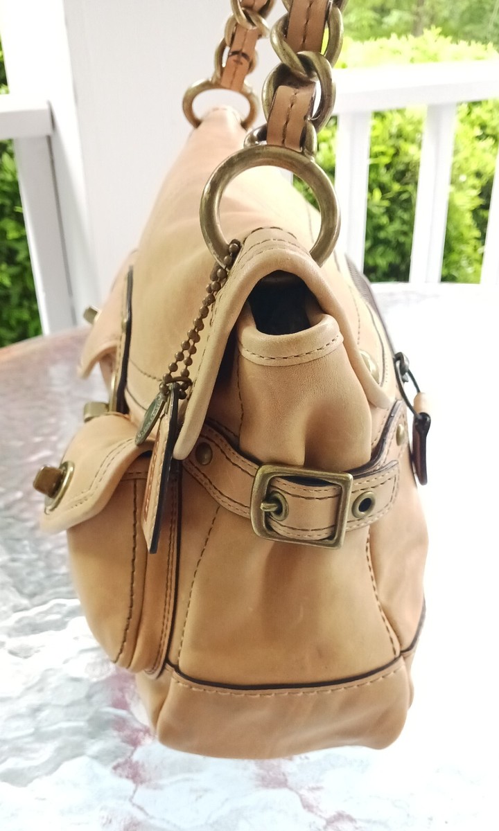 Coach MEDIUM 11128 Vintage 65th Anniversary Legacy Leigh