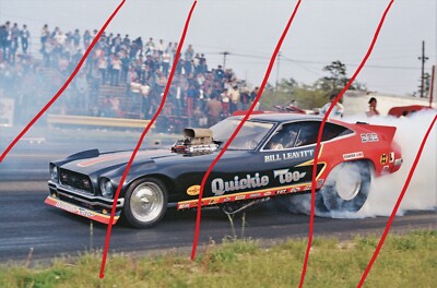 Bill Leavitt ''Quickie Too'' Mustang II @  New York National  color 12 x 18  photo