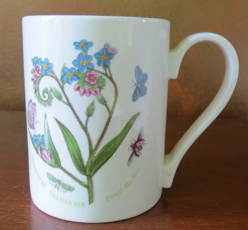 Portmeirion Botanic Garden Forget Me Not 4 1/8” Coffee/Tea Mug