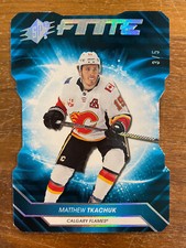 2019-20 SPx Matthew Tkachuk FINITE CALGARY FLAMES SSP DIE CUT #F-7  3/5 *READ