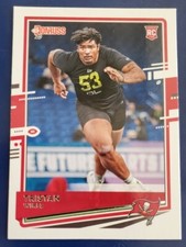 2020 Donruss Tristan Wirfs Tampa Bay Buccaneers #279 RC