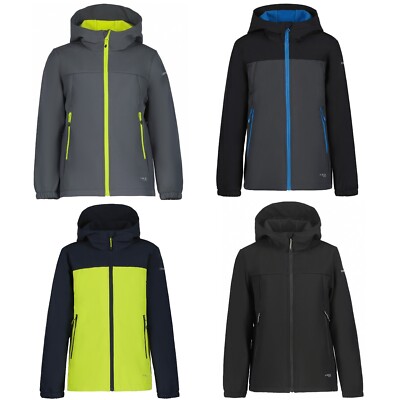 Icepeak Softshelljacke Übergangsjacke Konan Jr Jungen Kinder mit Kapuze