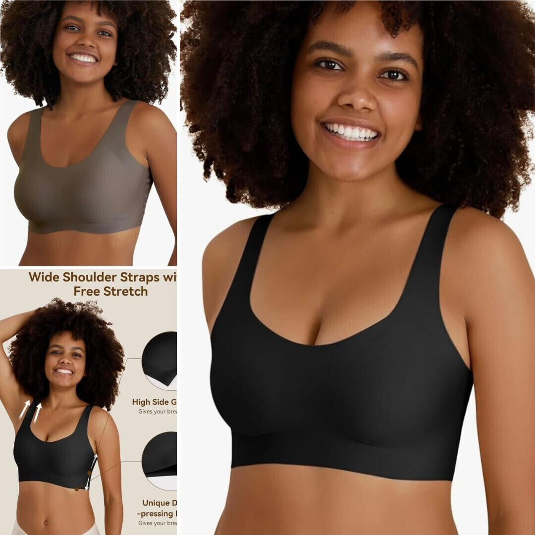 Inoe Moving Comfort Running Bra Niidor Seamless Wireless Invisible