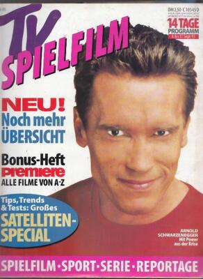 TV Spielfilm  93/18 Arnold Schwarzenegger,Traci Lords,Ema Thompson