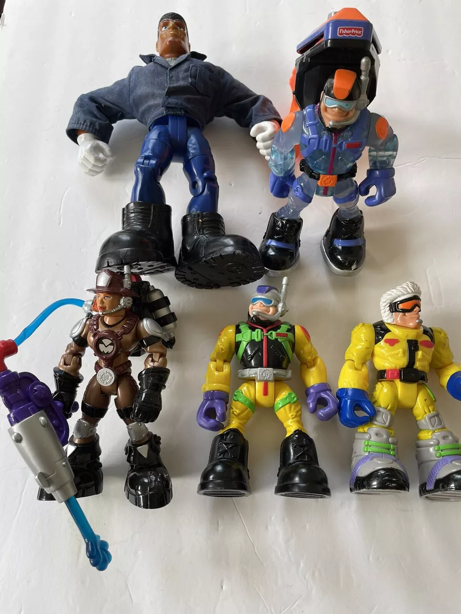 Rescue best sale action figures