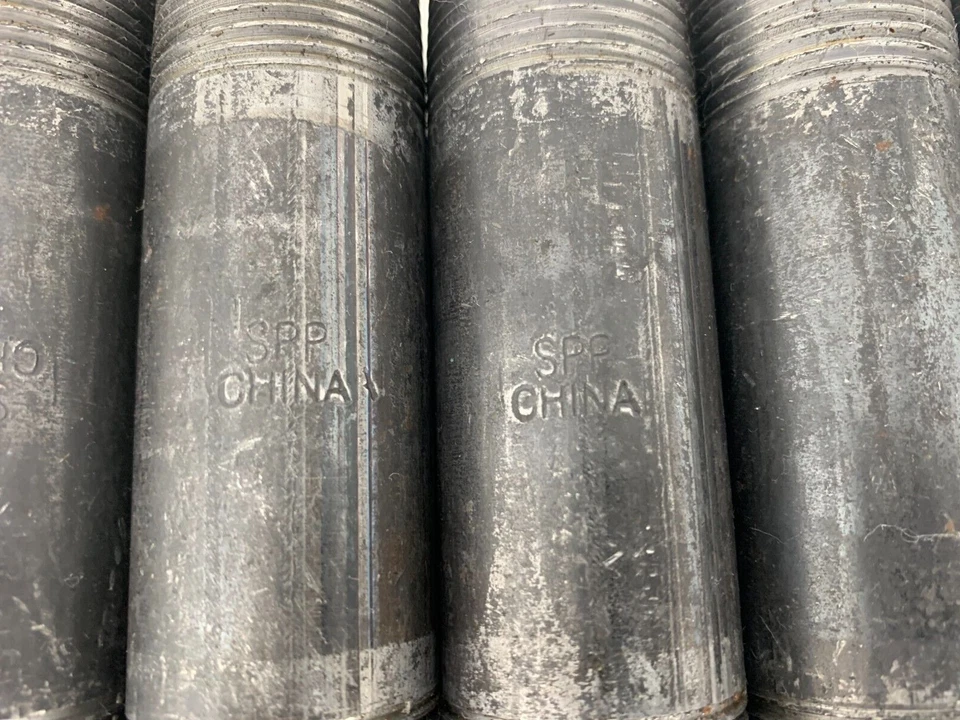 SPP 1" x 4-1/2" Threaded Both Ends Schedule 40 Black Carbon Steel Pipe PKG/12 - Image 3 of 4