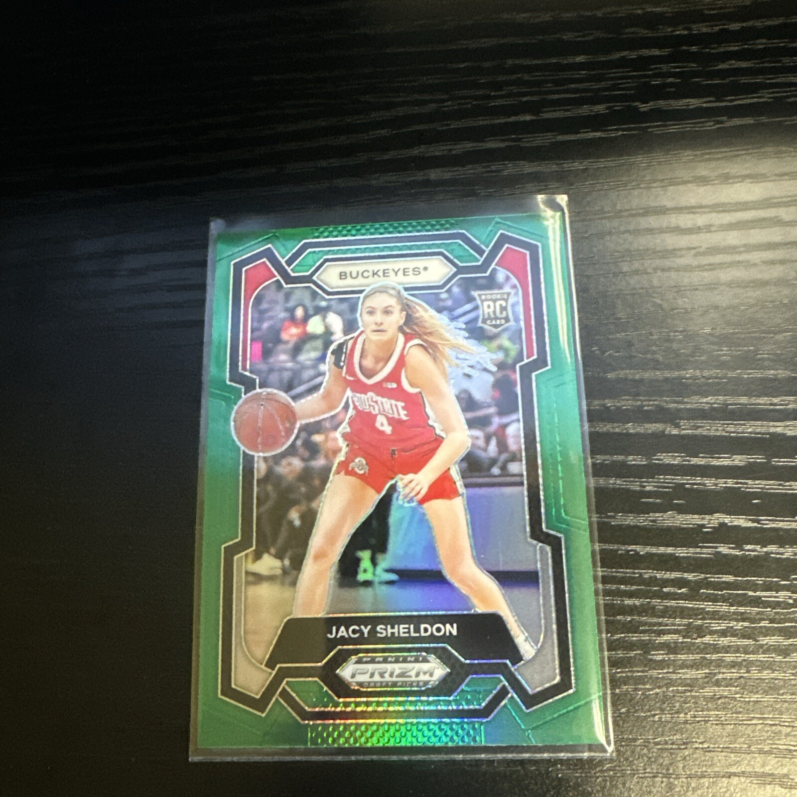 2024 Panini Prizm Draft Picks #45 Jacy Sheldon Green Prizm Ohio State