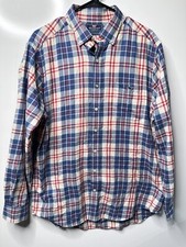 Men’s Vineyard Vines SLIM FIT TUCKER SHIRT Large Multicolor Flannel Long Sleeve 