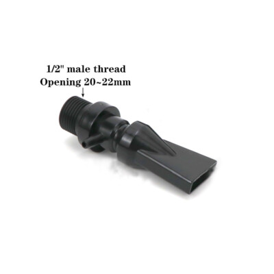 Aquarium Plastic Pump Duckbill Nozzle Water Outlet Return Pipe Plumbing Fitting
