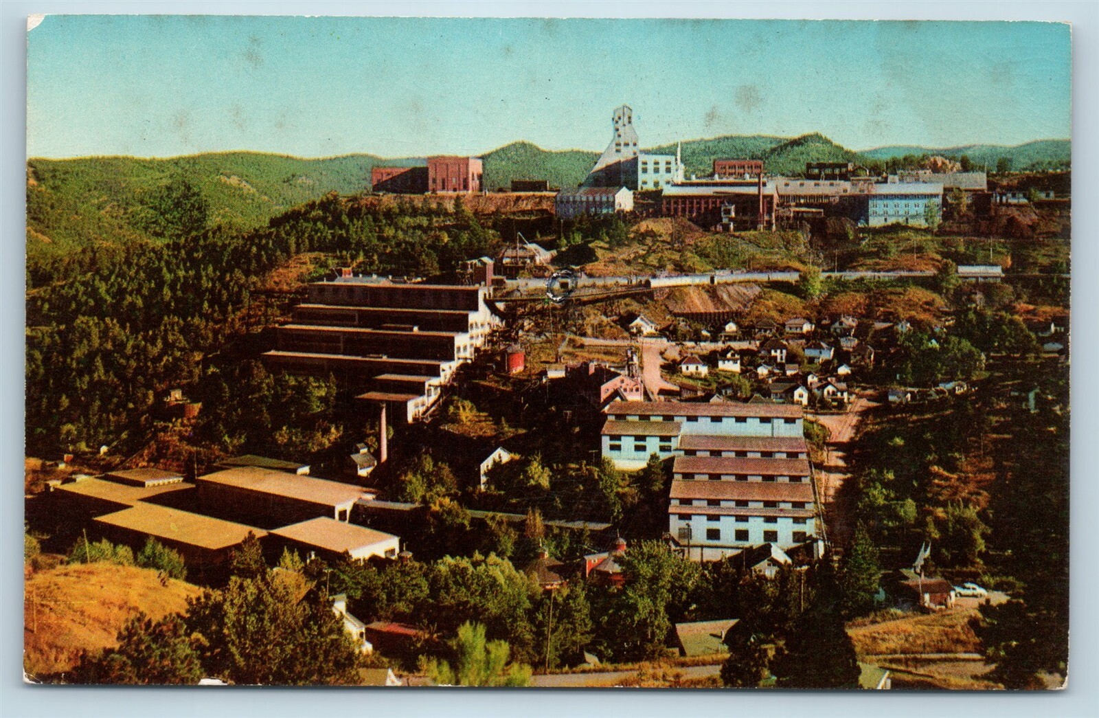 Postcard SD Lead Homestake Gold mine c1950s View 2 T19 eBay