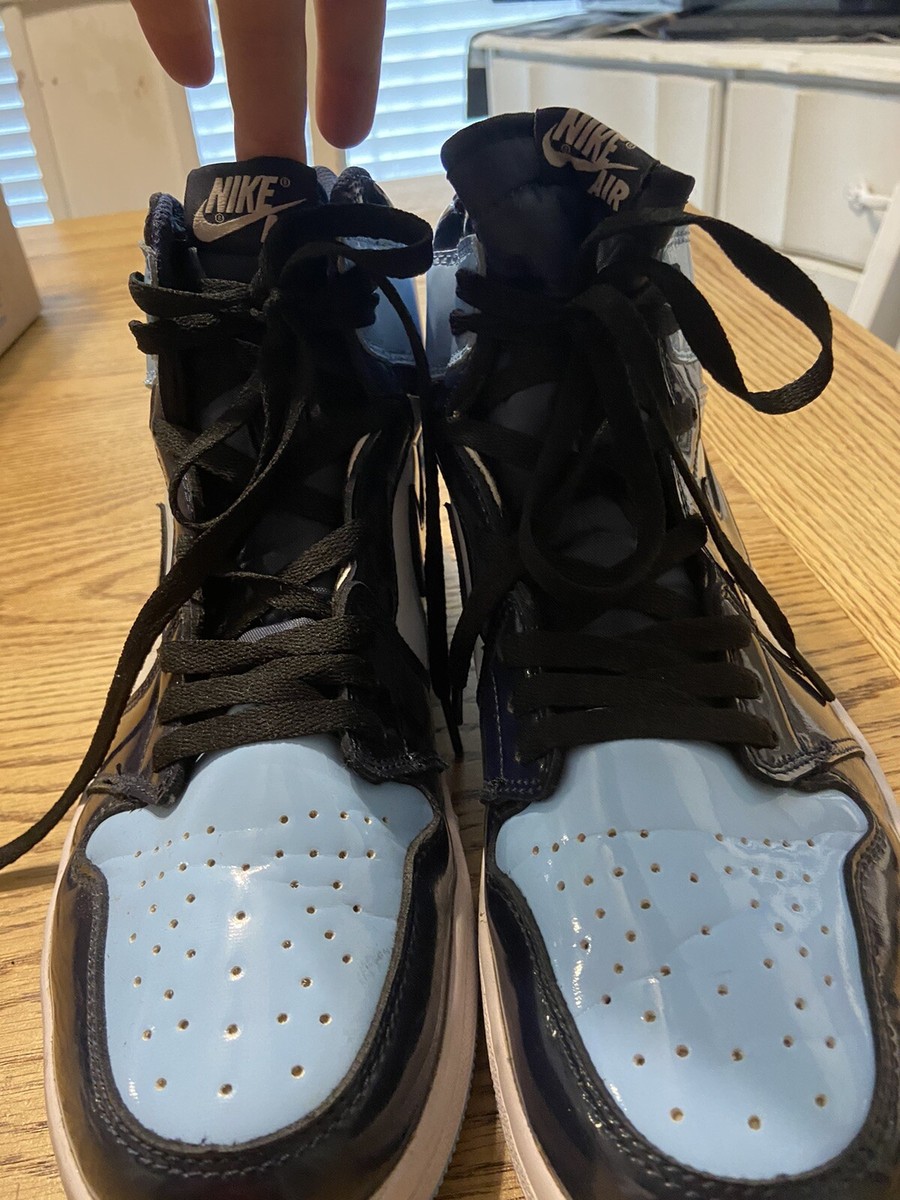 nike air jordan 1 mid North Carolina Blue Size 10.5 | eBay