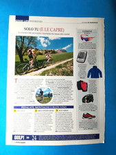 CLIPPING GIORNALE BICI MOUNTAIN BIKE FITNESS FOR MEN DA COLLEZIONE - (179)