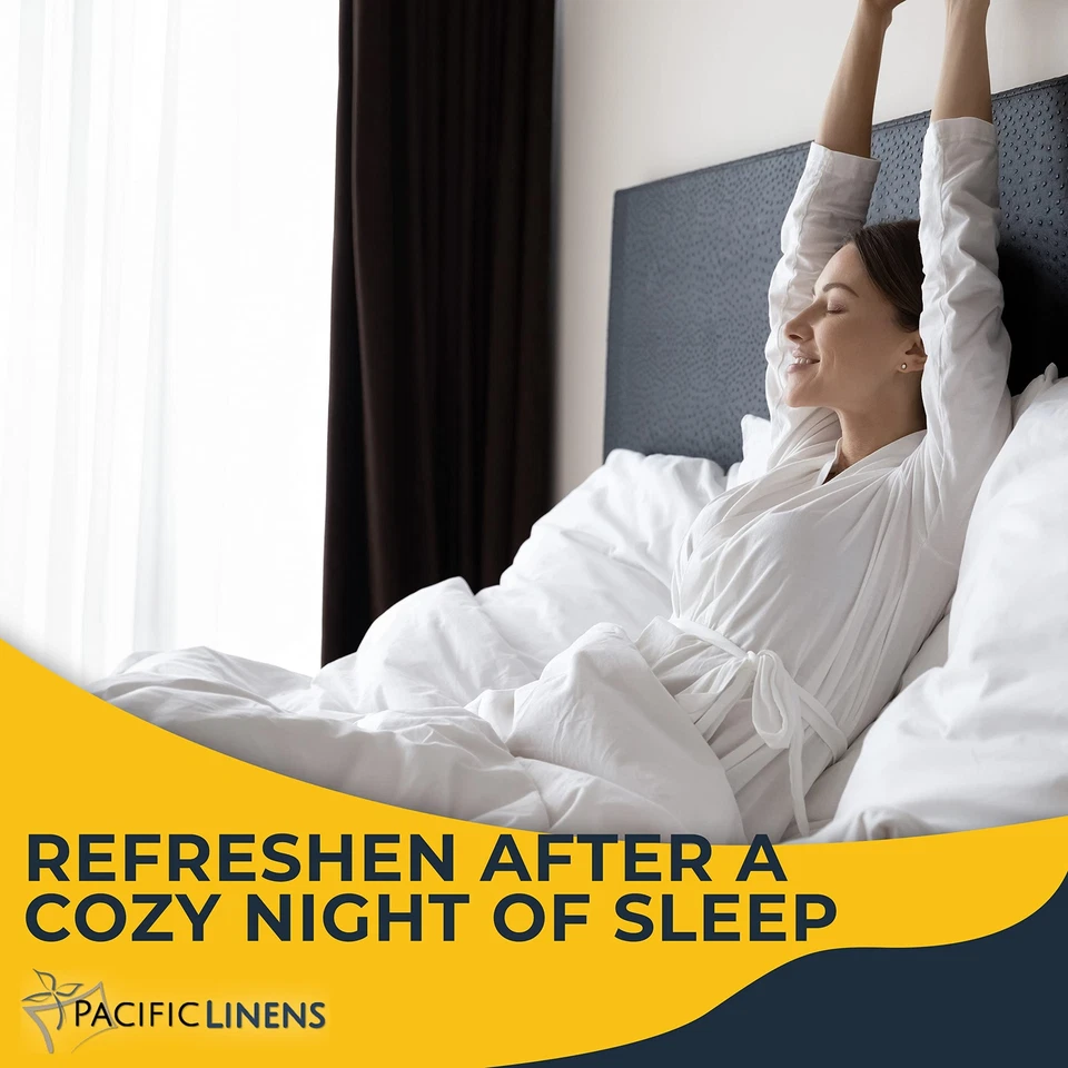 Solid White, Flat Bed Sheets, 1-Piece, 200 Thread Count Poly-Cotton Blend, - Image 2 of 4