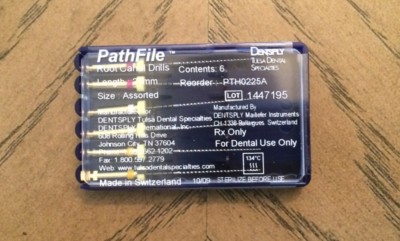 GENUINE, NEW Dentsply Tulsa PathFile Endodontic Rotary Files, Assorted, 21mm USA