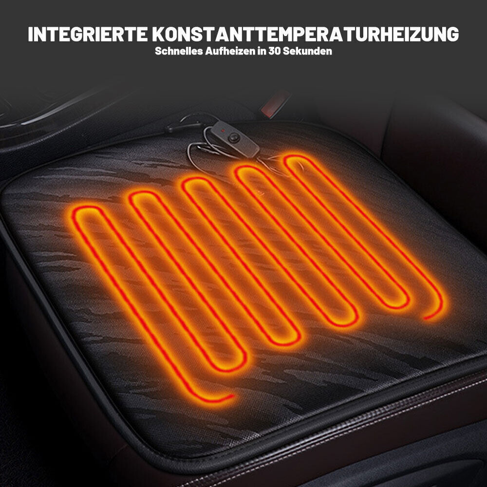 USB Auto Sitzheizung Beheizbare Sitzauflage Heizkissen Rutschfeste