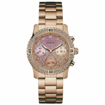 Guess W0774L3 Confetti Analoge Quarz Damen Uhr