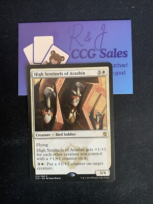 MTG High Sentinels of Arashin [Khans of Tarkir, Near Mint]