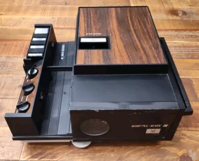 Vintage Sears Whisper Matic III 2x2 Slide Projector Woodgrain | eBay
