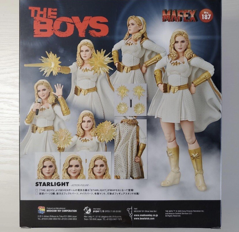 MEDICOM TOY MAFEX No.187 STARLIGHT Figure THE BOYS SEVEN NEW | eBay