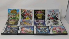 Lot Of 12 DS/3DS Cases Artwork- NO GAMES-Zelda/Super Smash/ Animal Crossing Ect