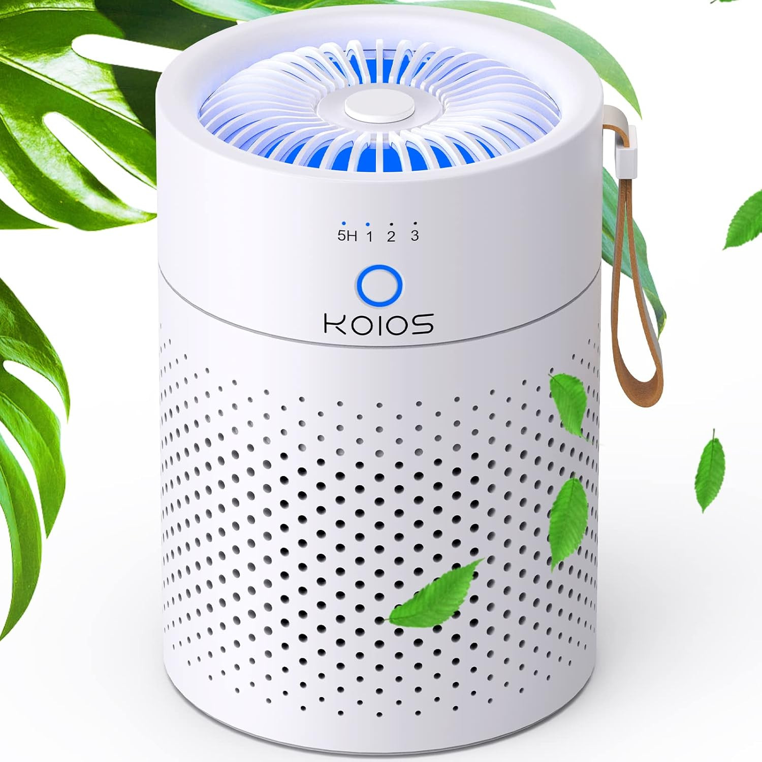Air Purifiers for Bedroom Home, KOIOS H13 True HEPA Filter Pure White