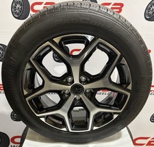 Jeep Compass Limited 18” OEM Machined Gloss Black Takeoff Wheels And Tires