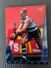 1997 Select Hand Signed Geelong Cats AFL Card Barry Stoneham
