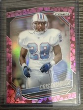 2025 Panini Prizm Cris Dishman #229 Plum Blossom Prizm /8 SSP Houston Oilers